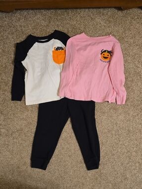 4T Halloween Old Navy Shirts With Garanimals Joggers